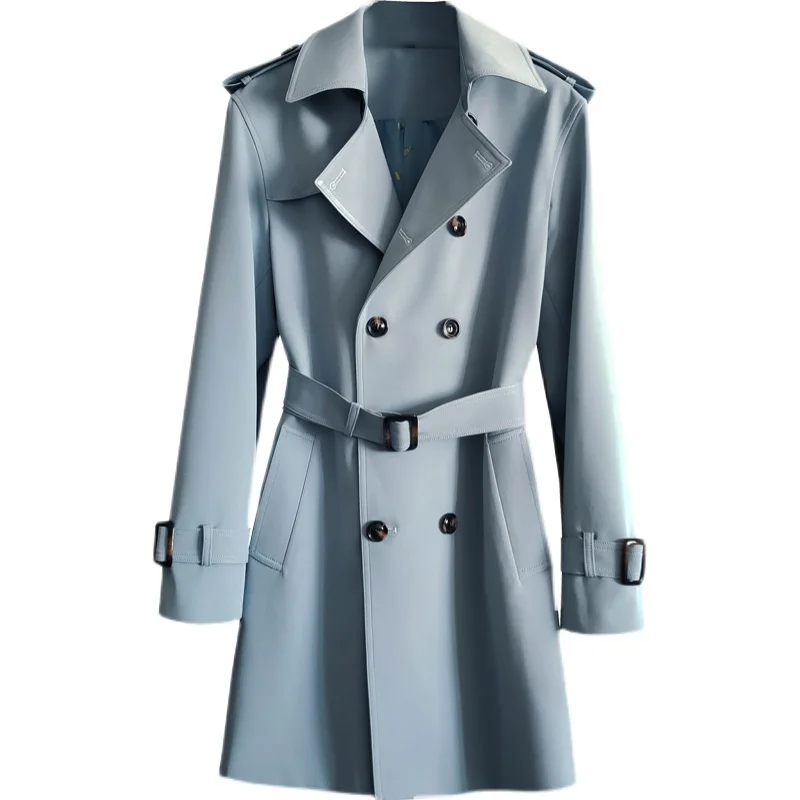 Autumn New Quality Mens Knee-length Jacket Overcoat Fashion Tide Double-breasted Belt Windbreaker Male Slim Long Trench Coat 6XL
Autumn New Quality Mens Knee-length Jacket Overcoat Fashion Tide Double-breasted Belt Windbreaker Male Slim Long Trench Coat 6XL