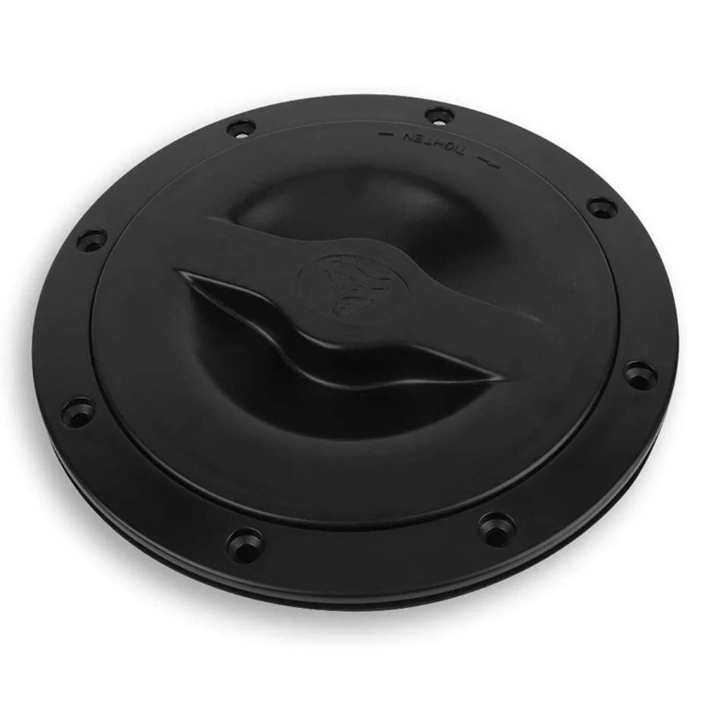 Simplify Your Boating Experience 6 ID Black Hatch Cover Deck Plate with Storage Bag & Screws for Boat Kayak Accessory
Simplify Your Boating Experience 6 ID Black Hatch Cover Deck Plate with Storage Bag & Screws for Boat Kayak Accessory