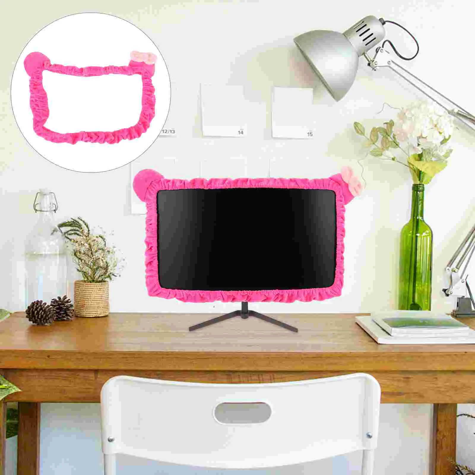 Display Dust Cover Computer Dustproof Monitor Elastic Lovely Screen Cleaner Wipes
Display Dust Cover Computer Dustproof Monitor Elastic Lovely Screen Cleaner Wipes