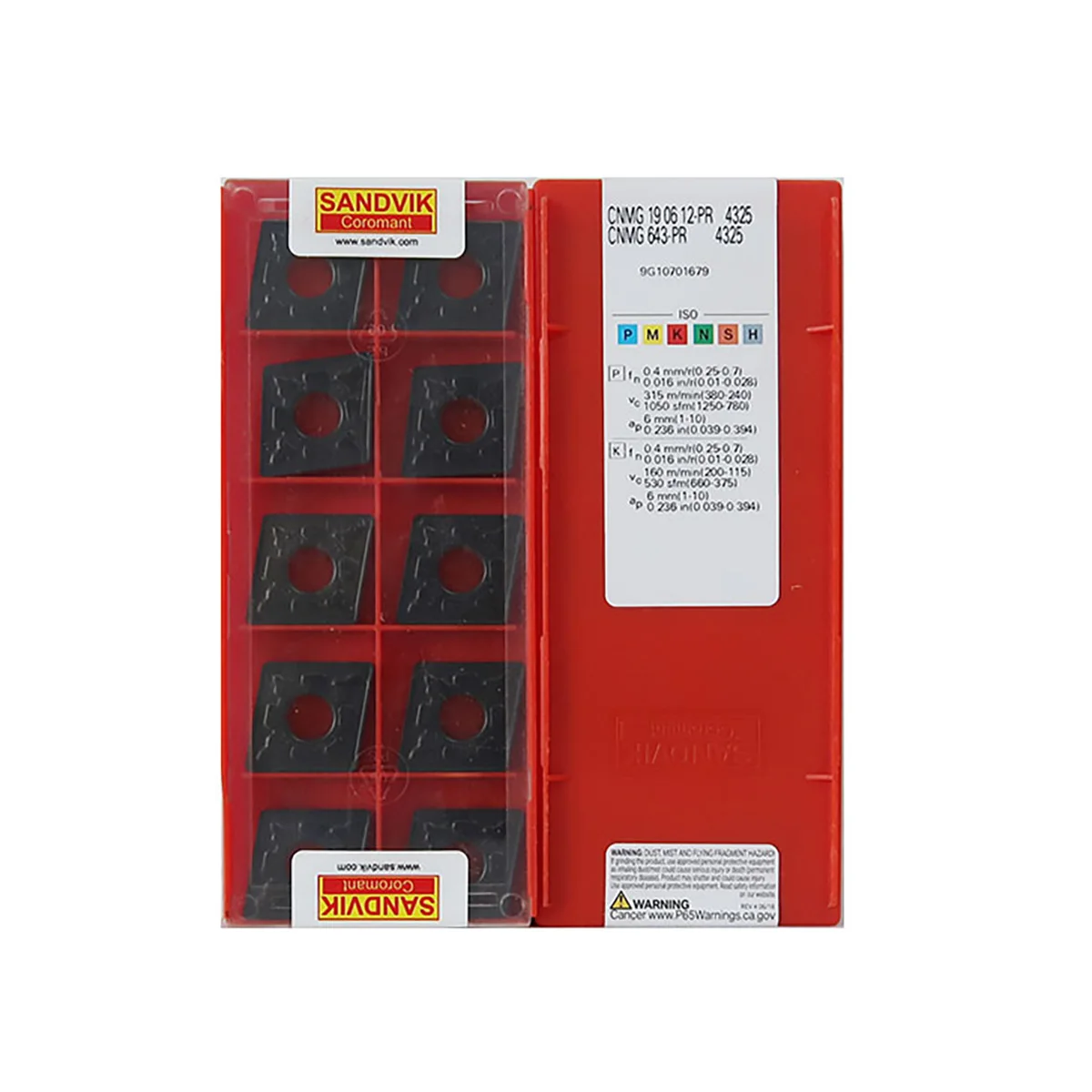 Sandvik Coromant 100% Original CNMG19 CNMG190612 PR 4325 Turning Tool CNMG Insert Quality CNC Lathe Insert Tools
Sandvik Coromant 100% Original CNMG19 CNMG190612 PR 4325 Turning Tool CNMG Insert Quality CNC Lathe Insert Tools