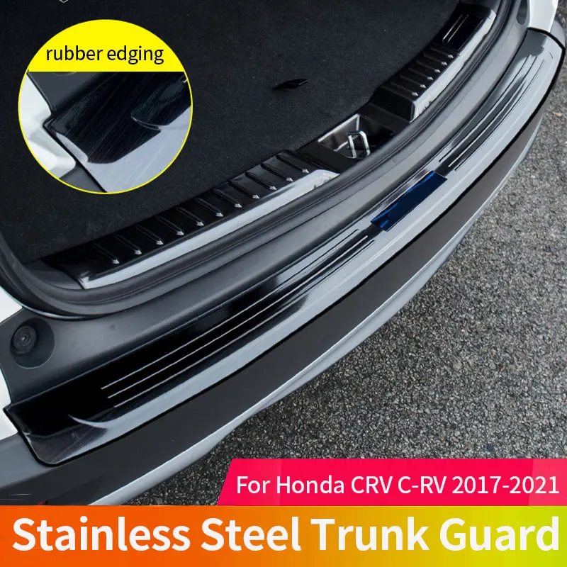 Stainless Steel Trunk Inner Guard Car Inner Rear Bumper Guard Plate Cover Trim For Honda CRV C-RV 2017-2021 Accessories
Stainless Steel Trunk Inner Guard Car Inner Rear Bumper Guard Plate Cover Trim For Honda CRV C-RV 2017-2021 Accessories