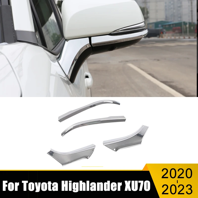 Car Accessories For Toyota Highlander XU70 2020 2021 2022 2023 ABS Rearview Mirror Anti-Scratch Strip Decoration Sticker Trim
Car Accessories For Toyota Highlander XU70 2020 2021 2022 2023 ABS Rearview Mirror Anti-Scratch Strip Decoration Sticker Trim