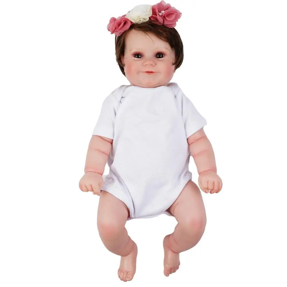 50CM Full Body Silicone Waterproof Maddie Doll Hand-Detailed Painting with Visible Veins Lifelike 3D Skin Tone
50CM Full Body Silicone Waterproof Maddie Doll Hand-Detailed Painting with Visible Veins Lifelike 3D Skin Tone
