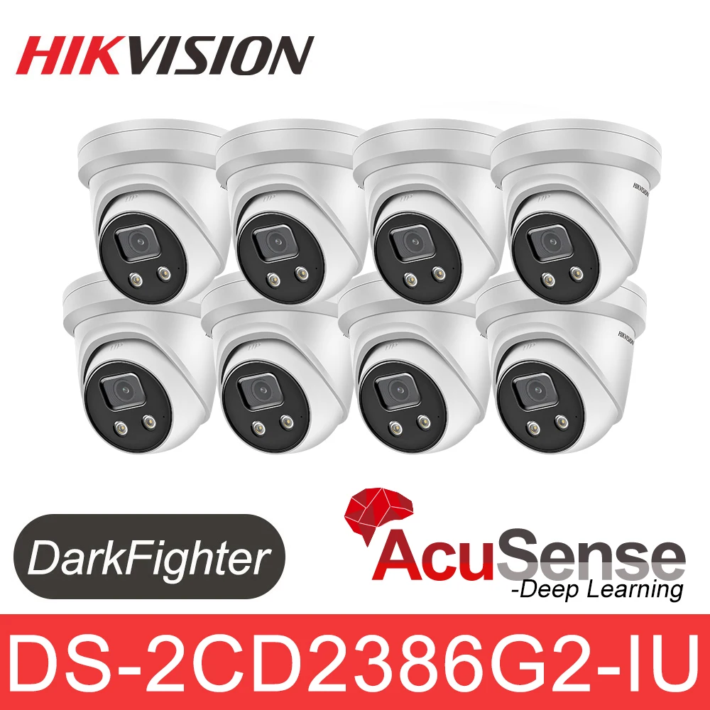 Hikvision 8MP IP-камера 4K POE AcuSense DS-2CD2386G2-IU H.265 + Темный истребитель фиксированная камера видеонаблюдения
Hikvision 8MP IP-камера 4K POE AcuSense DS-2CD2386G2-IU H.265 + Темный истребитель фиксированная камера видеонаблюдения