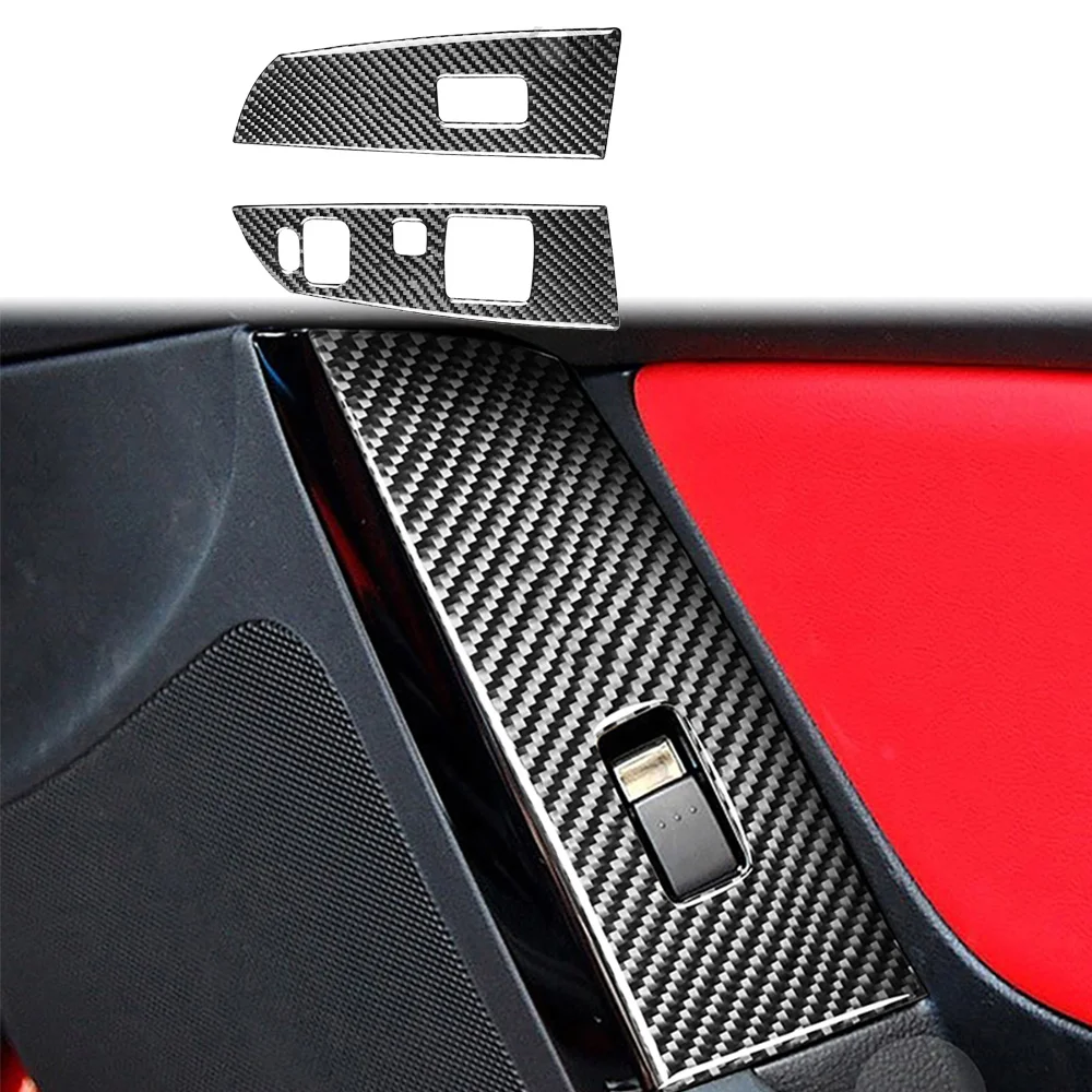 Real carbon fiber For MAZDA RX8 Car window left and right lifting panel Decoration Lnterior Stickers Modification Accessories
Real carbon fiber For MAZDA RX8 Car window left and right lifting panel Decoration Lnterior Stickers Modification Accessories