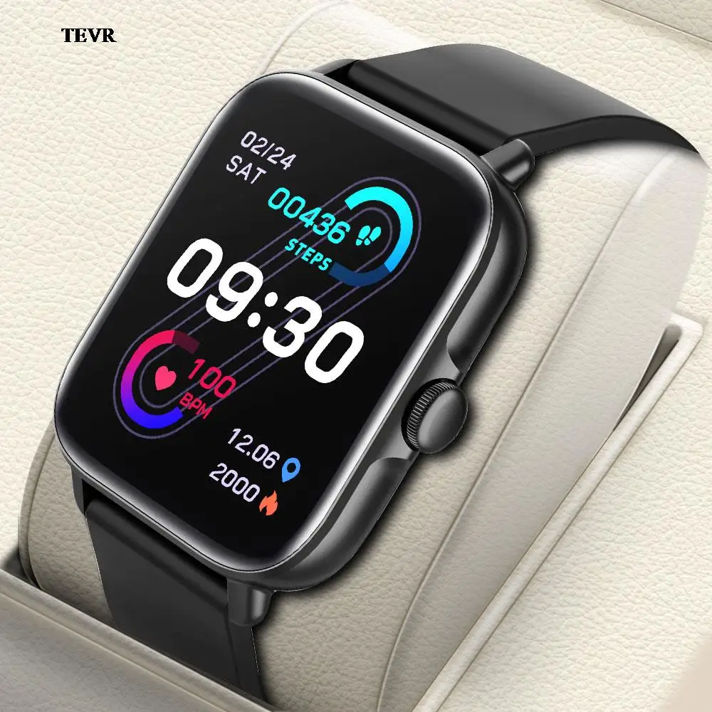 2022 TEVR Smart Watch 1.75inch 360*420 Blood Pressure/Oxygen IP68 Sports Bluetooth Heart Rate For Men Women Music Smartwatch
2022 TEVR Smart Watch 1.75inch 360*420 Blood Pressure/Oxygen IP68 Sports Bluetooth Heart Rate For Men Women Music Smartwatch