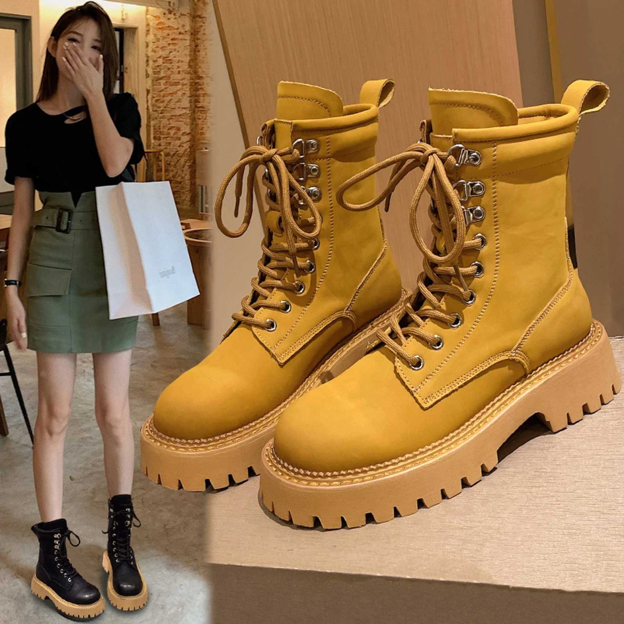 Womens Round Toe Ankle Boots Lace Up Chunky Heel Combat Outdoor Shoes Retro Girls New Women Shoes Shoes for Women Women Shoes
Womens Round Toe Ankle Boots Lace Up Chunky Heel Combat Outdoor Shoes Retro Girls New Women Shoes Shoes for Women Women Shoes