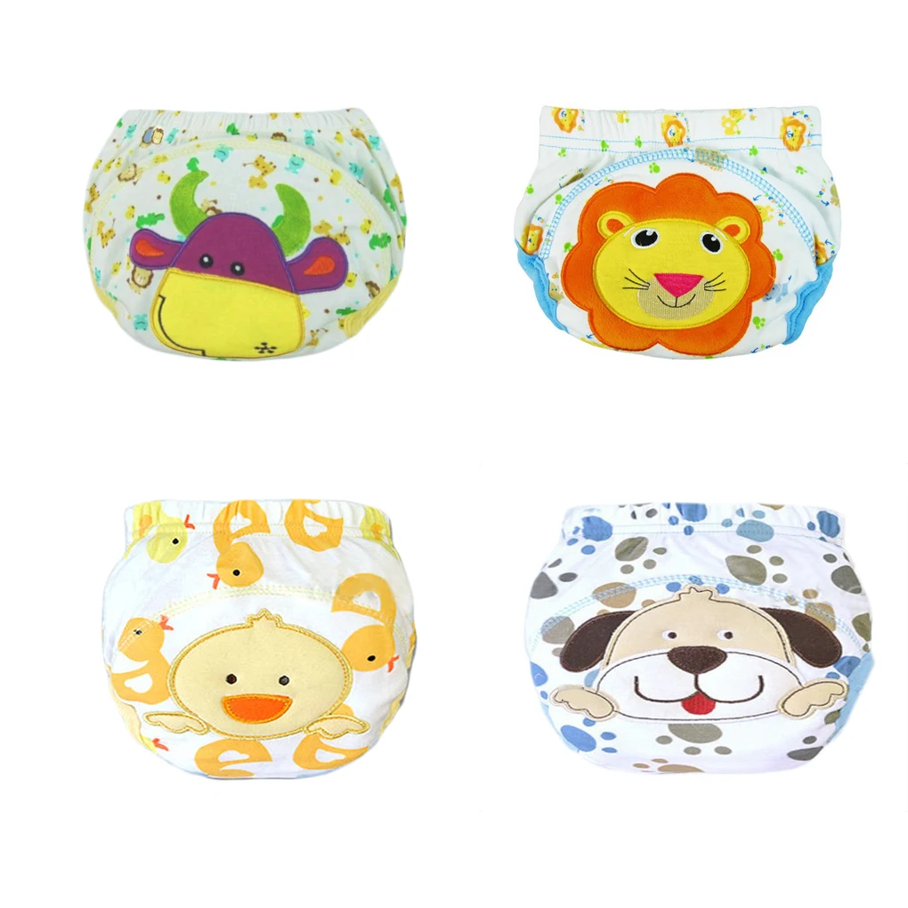 4PCS Cotton Boys Girl Toilet Training Pants Nappy Waterproof Soft Reusable Washable
4PCS Cotton Boys Girl Toilet Training Pants Nappy Waterproof Soft Reusable Washable