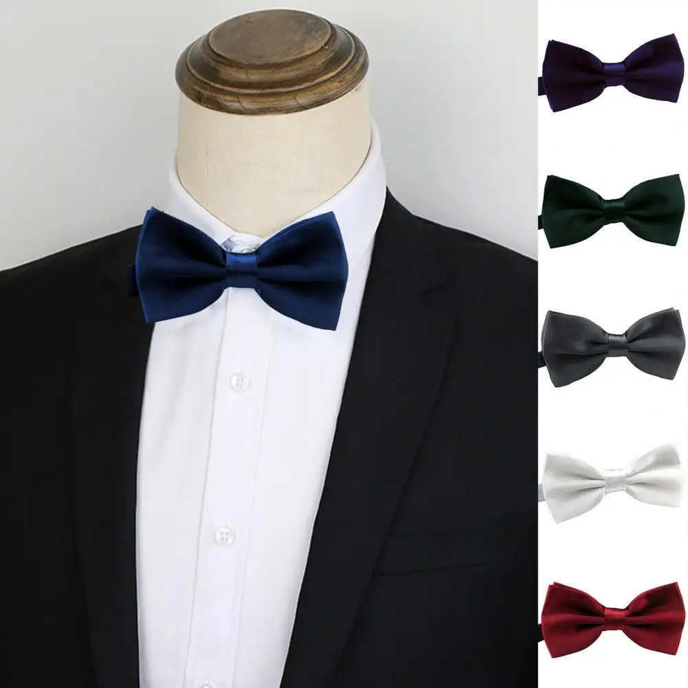 Stylish Men Tie Bow Lightweight Formal Tie Korean Style Bright Color Wedding Tie for Banquet Male Tie
Stylish Men Tie Bow Lightweight Formal Tie Korean Style Bright Color Wedding Tie for Banquet Male Tie