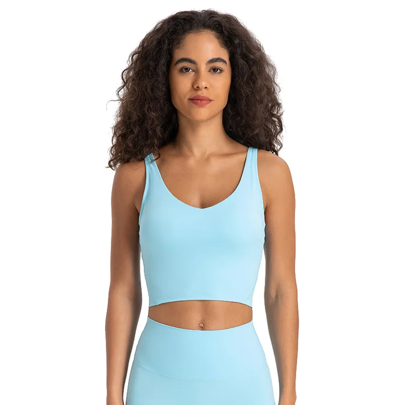With Logo Women Sports Vest Built-in Chest Pad U Back push-up Yoga Top Underwear Fitness Running High Elastic Breathable Bra
With Logo Women Sports Vest Built-in Chest Pad U Back push-up Yoga Top Underwear Fitness Running High Elastic Breathable Bra