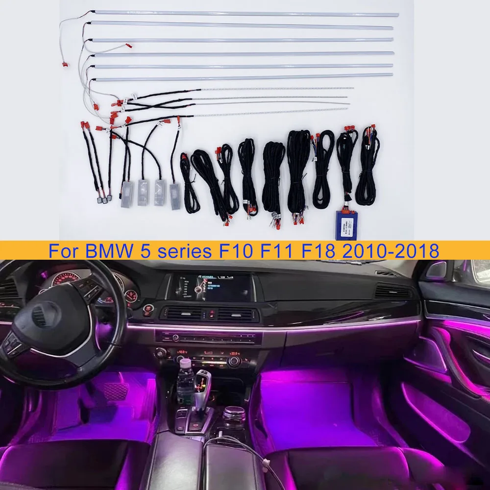 CIC NBT System For BMW 5 Series F10 F11 F18 2010-2017 Ambient Light Refit ThroughThe Original Factory of The Central Control
CIC NBT System For BMW 5 Series F10 F11 F18 2010-2017 Ambient Light Refit ThroughThe Original Factory of The Central Control