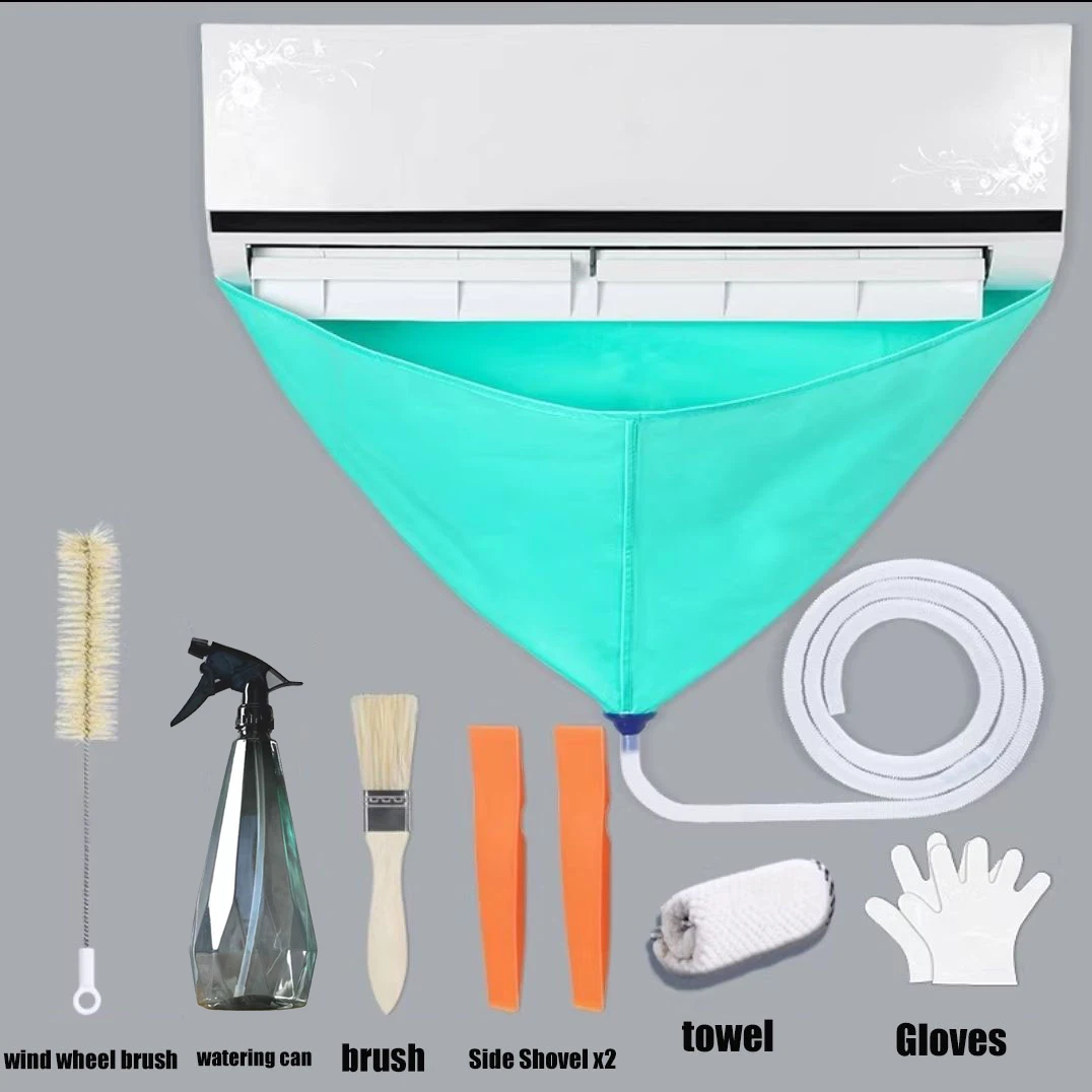 8pcs Air Conditioning Cleaning Water Cover Full Set with Water Pipe Cleaner Waterproof Rain Air Conditioner Auxiliary Tools
8pcs Air Conditioning Cleaning Water Cover Full Set with Water Pipe Cleaner Waterproof Rain Air Conditioner Auxiliary Tools