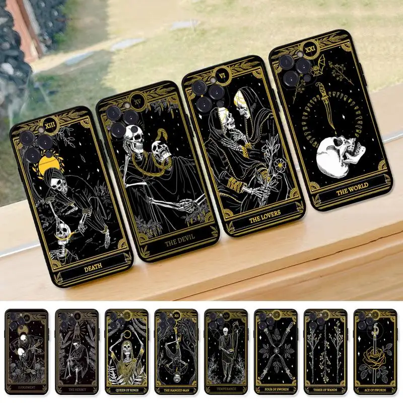 Death Tarot Phone Case Silicone Soft for iphone 14 13 12 11 Pro Mini XS MAX 8 7 6 Plus X XS XR Cover
Death Tarot Phone Case Silicone Soft for iphone 14 13 12 11 Pro Mini XS MAX 8 7 6 Plus X XS XR Cover