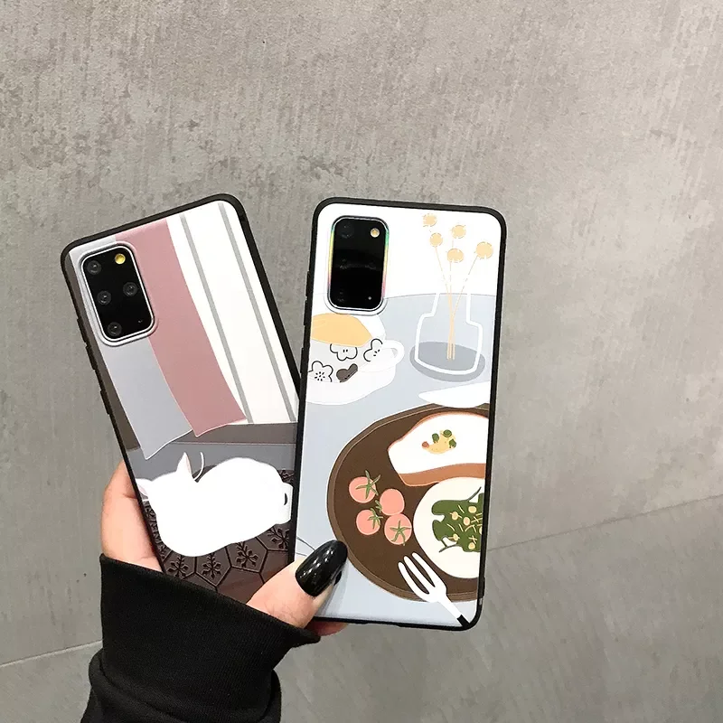 cat for Samsung s20fe mobile phone case note20ultra s9plus note109 8 silicone s10plus S20 protective case 
cat for Samsung s20fe mobile phone case note20ultra s9plus note109 8 silicone s10plus S20 protective case