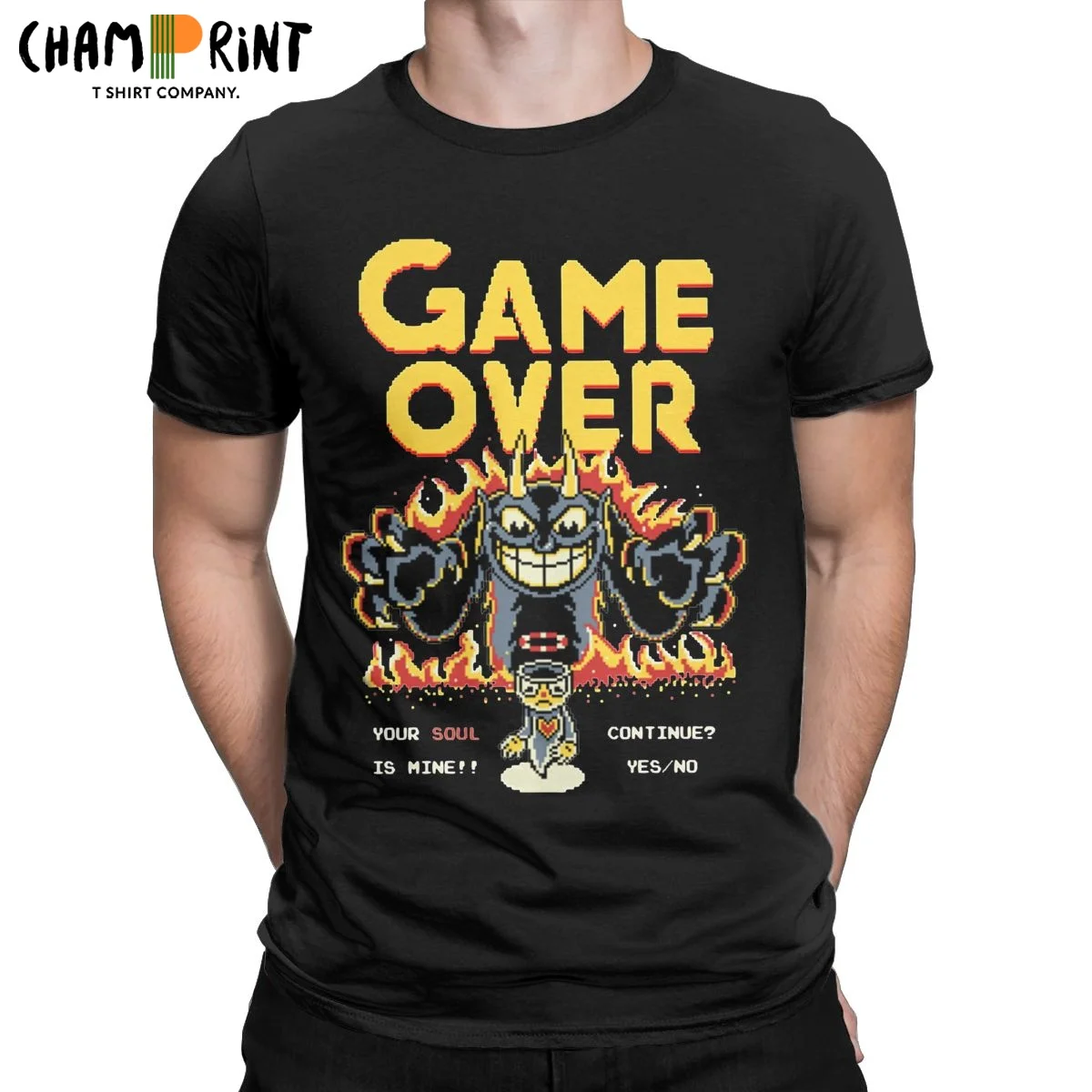 Футболка Cupphead Game Over Indie Gaming Мужская, хлопковая тенниска с круглым вырезом, майка с коротким рукавом, одежда с принтом
Футболка Cupphead Game Over Indie Gaming Мужская, хлопковая тенниска с круглым вырезом, майка с коротким рукавом, одежда с принтом