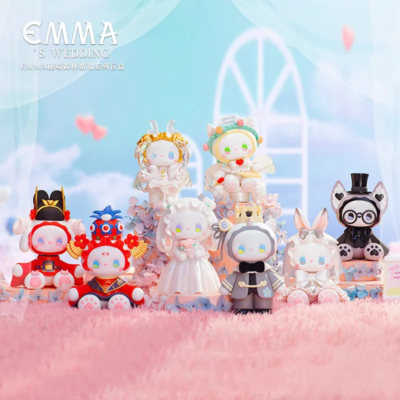 Emma Secret Forest Wedding Blind Box Series Figure Masquerade Trendy Pvc Figure Collectible Models Decorative Toys Doll Gifts
Emma Secret Forest Wedding Blind Box Series Figure Masquerade Trendy Pvc Figure Collectible Models Decorative Toys Doll Gifts