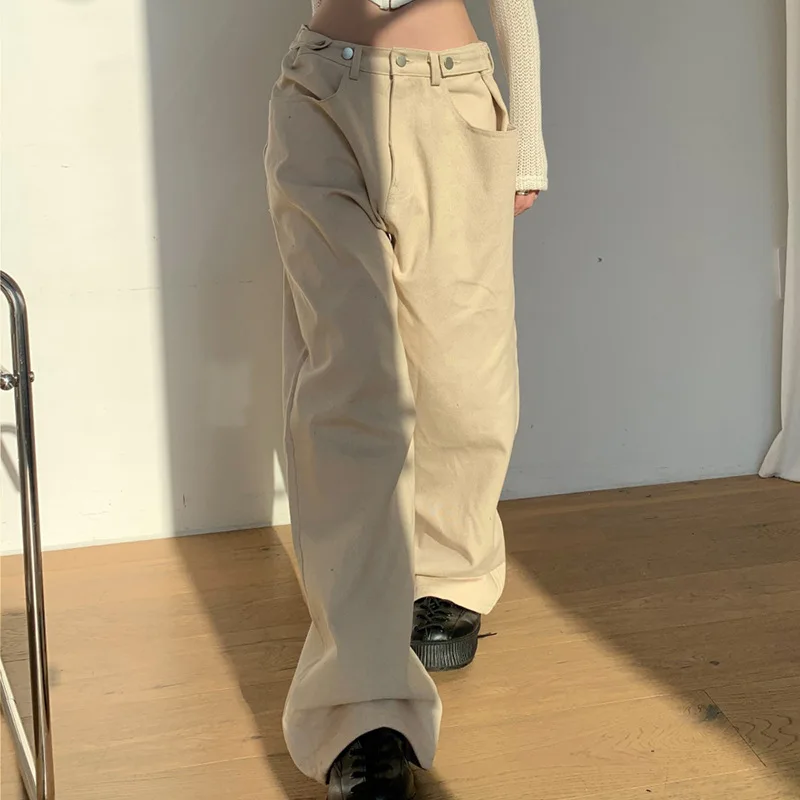 Y2k Loose Casual Jeans cargo pants Low Waist woman Chic Fashion Loose Streetwear Straight Pants Hippie Denim Harajuku Pants 2022
Y2k Loose Casual Jeans cargo pants Low Waist woman Chic Fashion Loose Streetwear Straight Pants Hippie Denim Harajuku Pants 2022