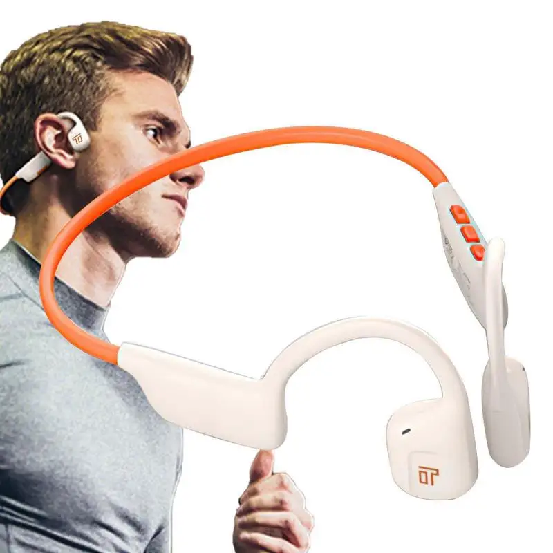 Bone Conduction Earphones Open-Ear Earphones Built-in Mic Ergonomic Noise Reduction Headset For Workouts Running
Bone Conduction Earphones Open-Ear Earphones Built-in Mic Ergonomic Noise Reduction Headset For Workouts Running