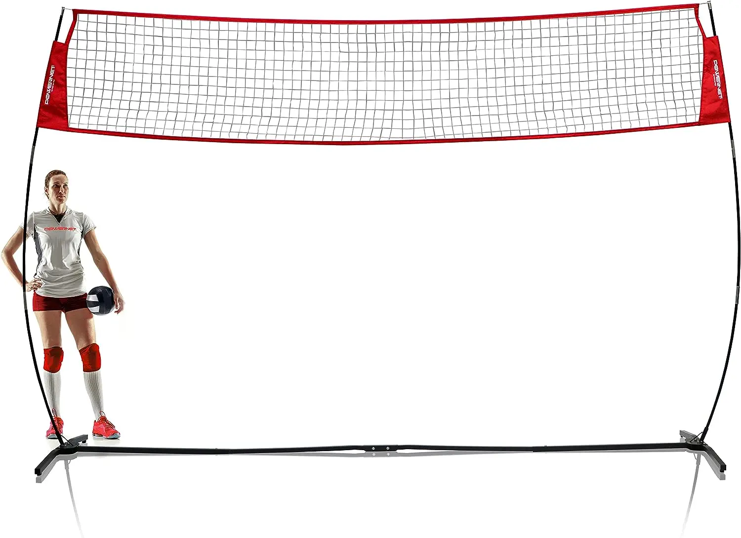 Freestanding Volleyball Warm Up Net | Portable Design for Indoor Or Outdoor Use | Foldable Quick Setup Frame | Great for Hittin
Freestanding Volleyball Warm Up Net | Portable Design for Indoor Or Outdoor Use | Foldable Quick Setup Frame | Great for Hittin