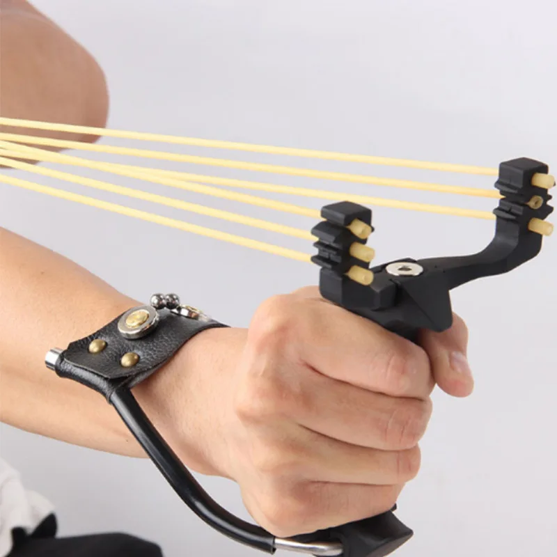 Powerful slingshot with wrist rest Outdoor Hunting All-Metal Material slingshot Large Fishing playset for fishing and ball
Powerful slingshot with wrist rest Outdoor Hunting All-Metal Material slingshot Large Fishing playset for fishing and ball