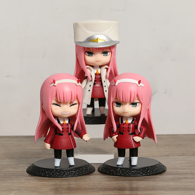 3pcs/set Darling in the FRANXX Zero Two 02 PVC Model Dolls Toys Colletible Figurals
3pcs/set Darling in the FRANXX Zero Two 02 PVC Model Dolls Toys Colletible Figurals