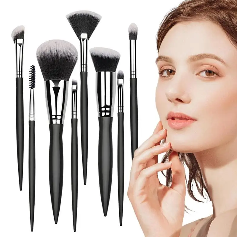 

Makeup Brushes Set Professional 8pcs Makeup Brush Set Ergonomic Affordable Makeup Brushes For Girlfriend Women