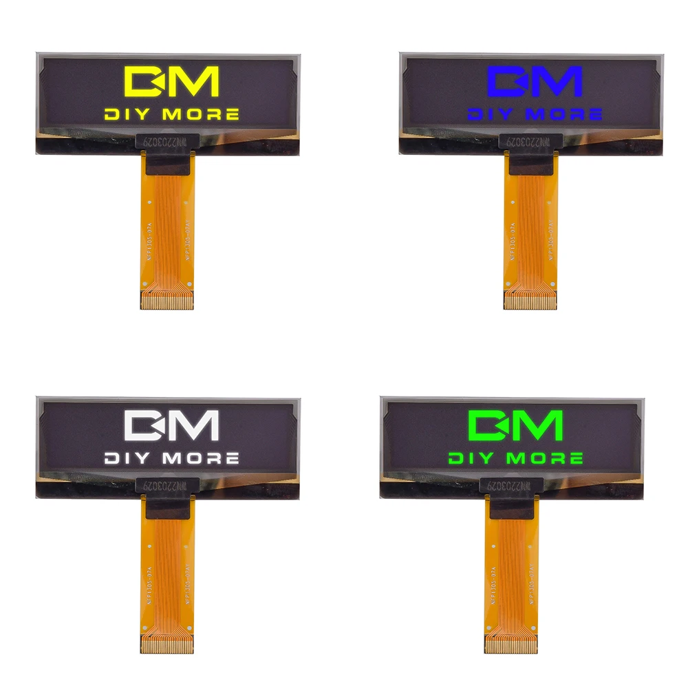 2,23 дюймовый 24-контактный OLED-дисплей 12832 ЖК-экран SSD1305 Драйвер IC 128*32 SPI интерфейс белый зеленый желтый синий
2,23 дюймовый 24-контактный OLED-дисплей 12832 ЖК-экран SSD1305 Драйвер IC 128*32 SPI интерфейс белый зеленый желтый синий