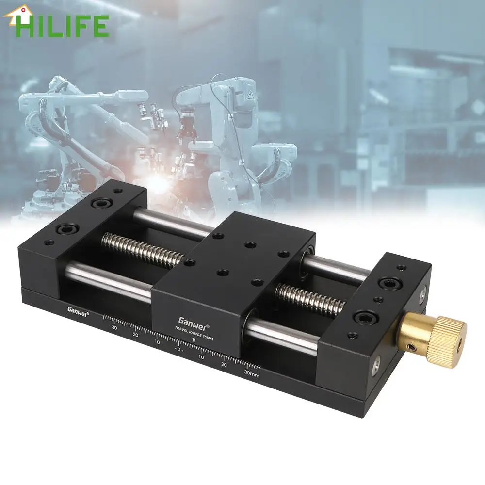 X-Axis Fine‑Tuning Linear Stage Manual Translation Displacement Station Platform Sliding Table 40x70mm Precision Sliding Table
X-Axis Fine‑Tuning Linear Stage Manual Translation Displacement Station Platform Sliding Table 40x70mm Precision Sliding Table