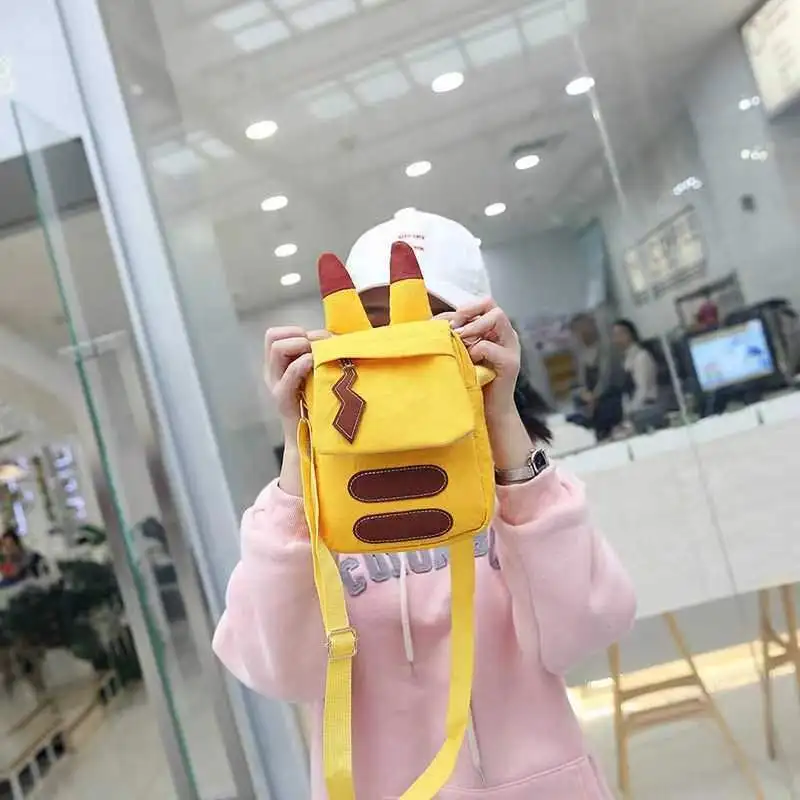 Anime Cute Personality Shoulder Bag Handbag Genuine Pokémon Pikachu Psyduck Cartoon Messenger Bag Children Girls Fashion Gifts
Anime Cute Personality Shoulder Bag Handbag Genuine Pokémon Pikachu Psyduck Cartoon Messenger Bag Children Girls Fashion Gifts