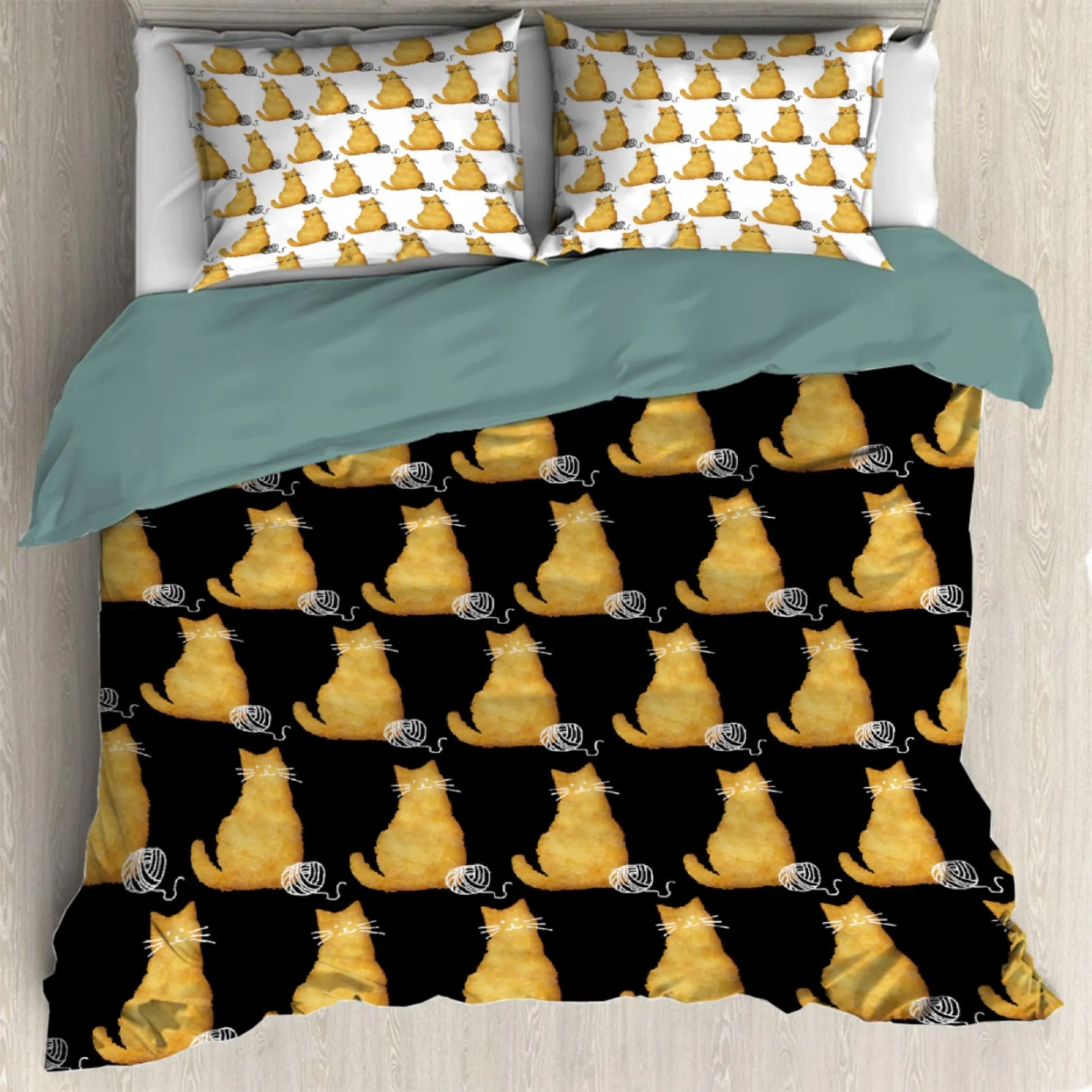 Funny Cat Chicken Nugget Print Duvet Cover Set Single Double Queen Size Bedding Sets Soft Home Textiles Quilt Covers Bedclothe
Funny Cat Chicken Nugget Print Duvet Cover Set Single Double Queen Size Bedding Sets Soft Home Textiles Quilt Covers Bedclothe