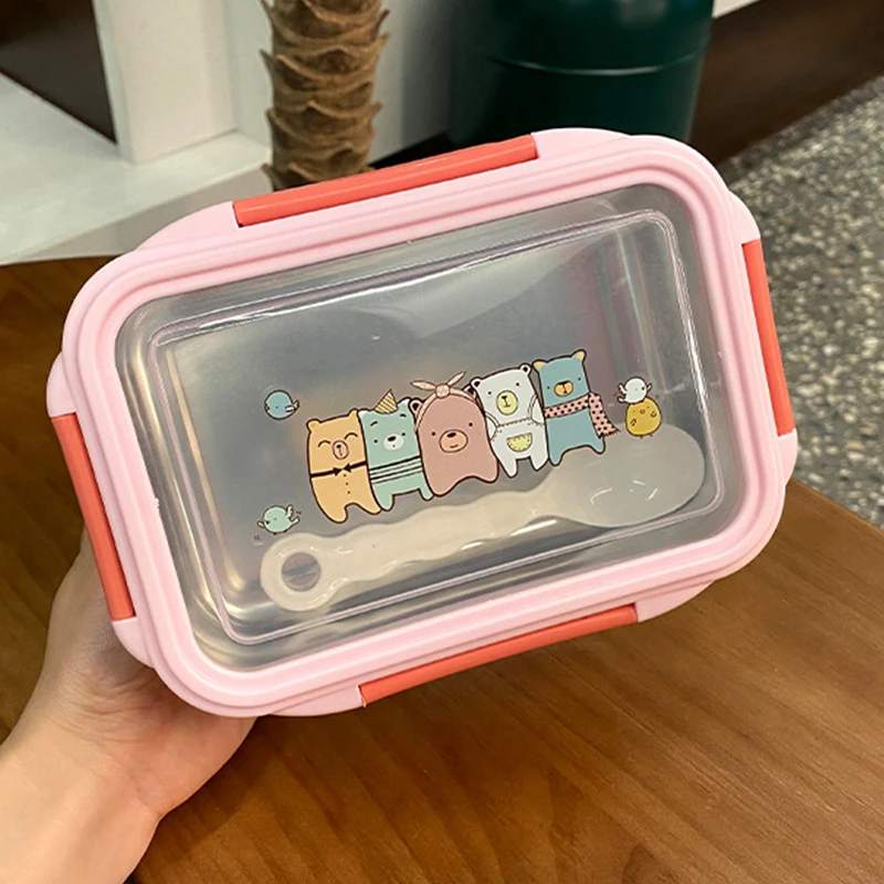 Lunch box stainless steel 2 layer bento box Student Office staff food storage container BPA-free children's gifts
Lunch box stainless steel 2 layer bento box Student Office staff food storage container BPA-free children's gifts