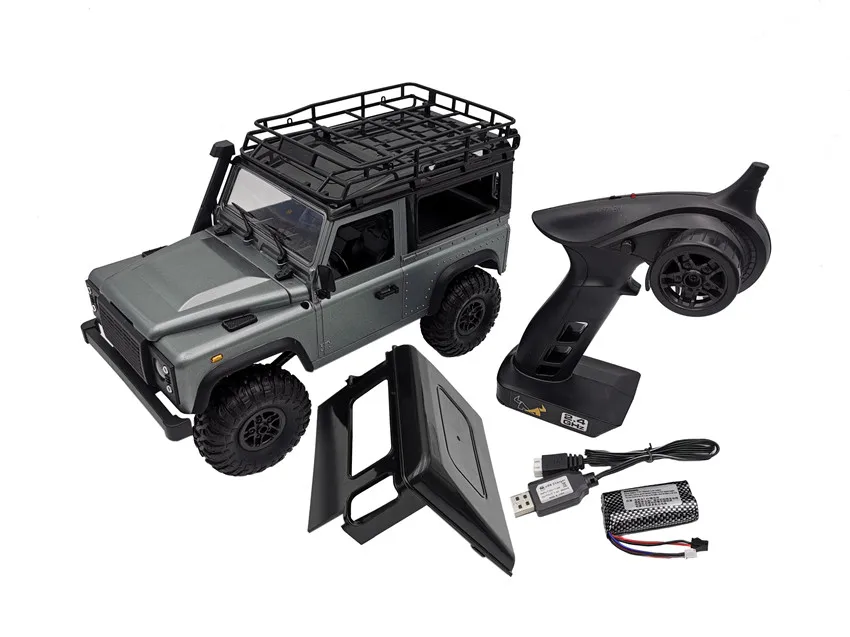 

1:12 Scale MN Model RTR Version WPL RC Car 2.4G 4WD MN99S MN99-S RC Rock Crawler D90 Defender Pickup Remote Control Truck Toys