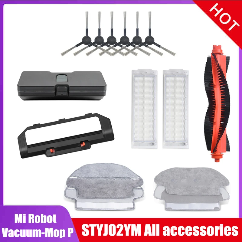 Hepa Filter Brush Mop Cloth Water Tank for Xiaomi Mi Robot Vacuum-Mop P STYJ02YM for Conga 3490 Vacuum Cleaner Parts Accessories
Hepa Filter Brush Mop Cloth Water Tank for Xiaomi Mi Robot Vacuum-Mop P STYJ02YM for Conga 3490 Vacuum Cleaner Parts Accessories