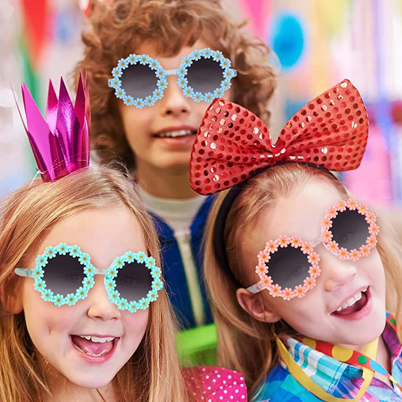 6 Colors Daisy Sunglasses for Kids Boys Girls Fashion Round Frame Flower Shape Sunglasses Children Outdoor UV400 Shades Eyewear
6 Colors Daisy Sunglasses for Kids Boys Girls Fashion Round Frame Flower Shape Sunglasses Children Outdoor UV400 Shades Eyewear