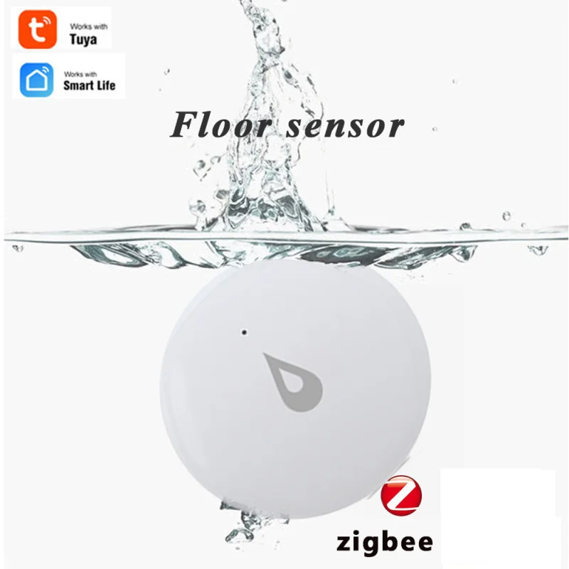 

Detection of Water Leakage ZigBee Tuya Water Immersion Sensor Smart Home Overflow APP Remote Alarm IP68 Waterproof Dustproof