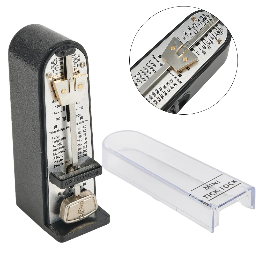 Universal Mechanical Metronome Convenient Metronome For Piano Guitar Violin Ukulele Mechanism Metal Movement
Universal Mechanical Metronome Convenient Metronome For Piano Guitar Violin Ukulele Mechanism Metal Movement