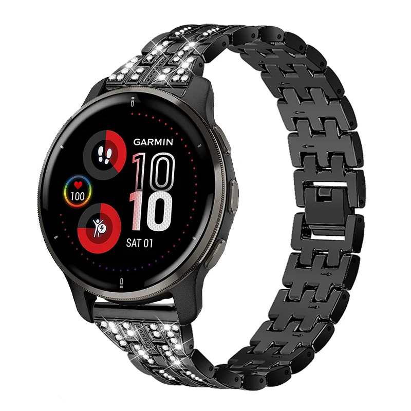 For Garmin Venu 2 Plus Strap Diamond Metal Bracelets For Garmin Venu Sq music Watch Band For garmin vivomove Sport HR Wristband
For Garmin Venu 2 Plus Strap Diamond Metal Bracelets For Garmin Venu Sq music Watch Band For garmin vivomove Sport HR Wristband