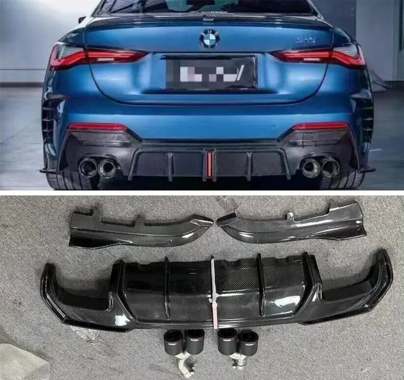 CARBON FIBER REAR BUMPER TRUNK LIP SPOILER WING TAIL DIFFUSER EXHAUST TIPS For BMW 4 series G22 G23 2020 2021 2022(With Light)
CARBON FIBER REAR BUMPER TRUNK LIP SPOILER WING TAIL DIFFUSER EXHAUST TIPS For BMW 4 series G22 G23 2020 2021 2022(With Light)