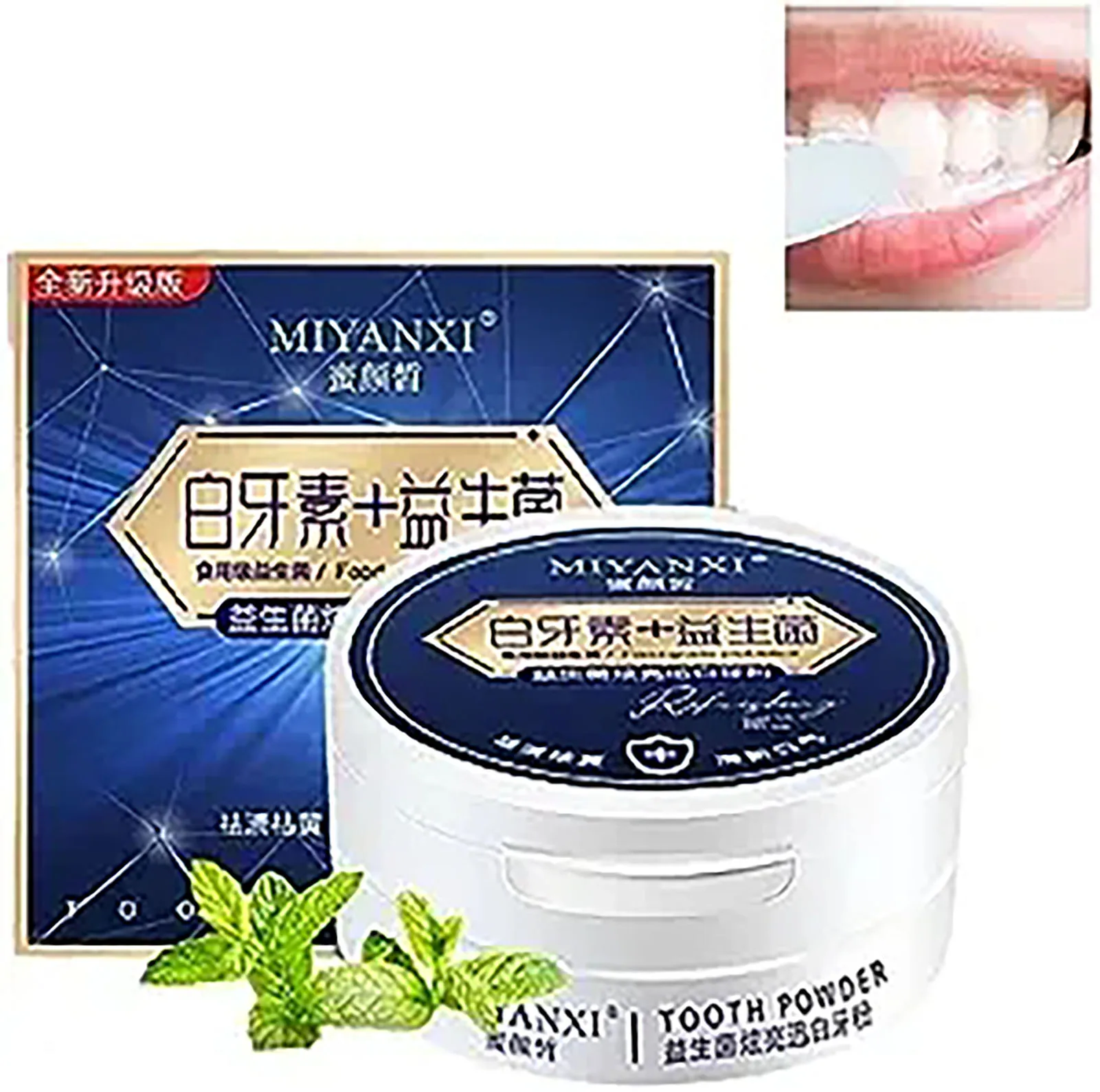 50g Teeth Whitening Powder Remover Stains Oral Teeth Care Powder for Adults Oral Clean Teeth Whiten
50g Teeth Whitening Powder Remover Stains Oral Teeth Care Powder for Adults Oral Clean Teeth Whiten