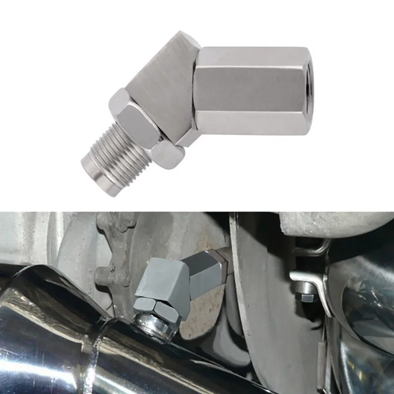 Universal O2 Oxygen Sensor Extender 45 Degree Bung Extension Catalytic Converter
Universal O2 Oxygen Sensor Extender 45 Degree Bung Extension Catalytic Converter