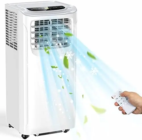 

Air Conditioners, 12000 BTU Portable AC Uint with Dehumidifier & Fan Mode for Room up to 550 Sq.Ft, 3-in-1 Room Air Conditio