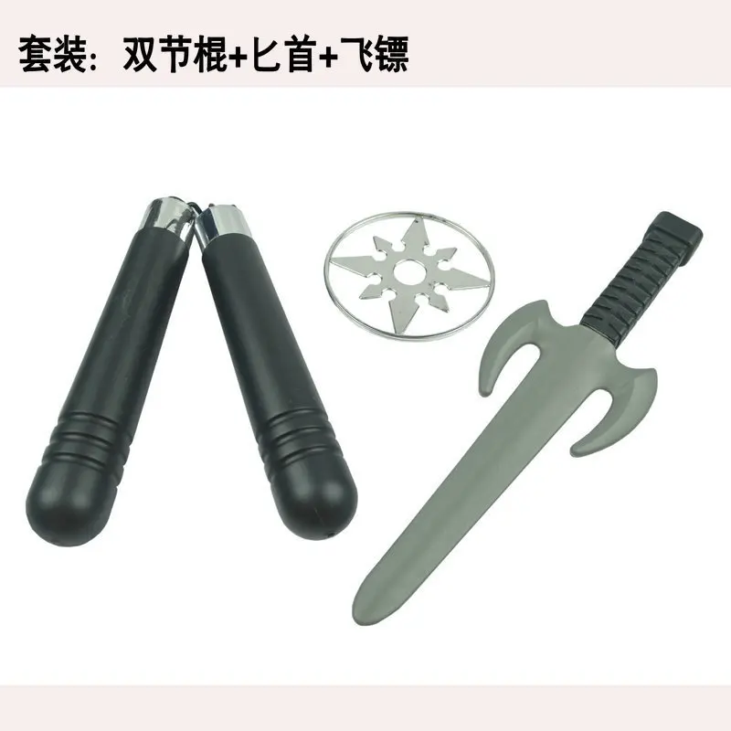 Сценическое представление на Хэллоуин Cosplay Nunchaku Darts пластиковый кинжал реквизит Trident 3 Pcs Set
Сценическое представление на Хэллоуин Cosplay Nunchaku Darts пластиковый кинжал реквизит Trident 3 Pcs Set