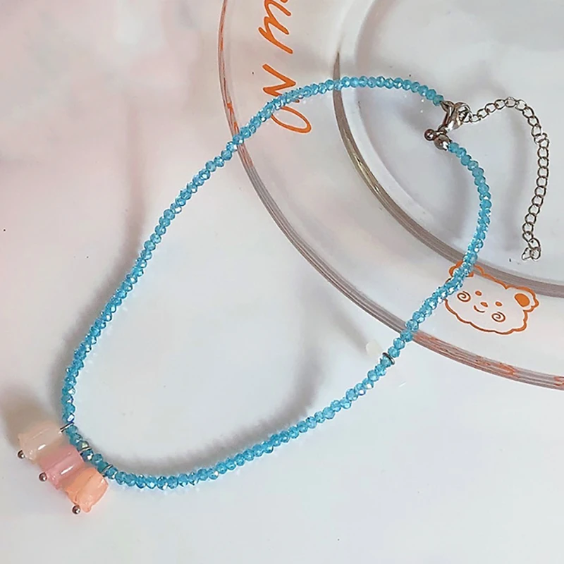 Cute French Vintage Lily Valley Tassel Crystal Flower Necklace for Women Chain Teen Girl Choker Party Jewelry Summer Accessories
Cute French Vintage Lily Valley Tassel Crystal Flower Necklace for Women Chain Teen Girl Choker Party Jewelry Summer Accessories
