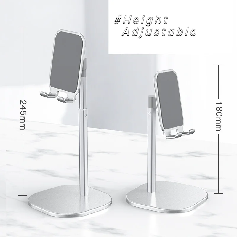 Металлическая подставка для телефона с регулируемой высотой, Настольный держатель для телефона для iPhone SE 11 Pro XS Max Galaxy S20 / S10 / S9 / S8
Металлическая подставка для телефона с регулируемой высотой, Настольный держатель для телефона для iPhone SE 11 Pro XS Max Galaxy S20 / S10 / S9 / S8