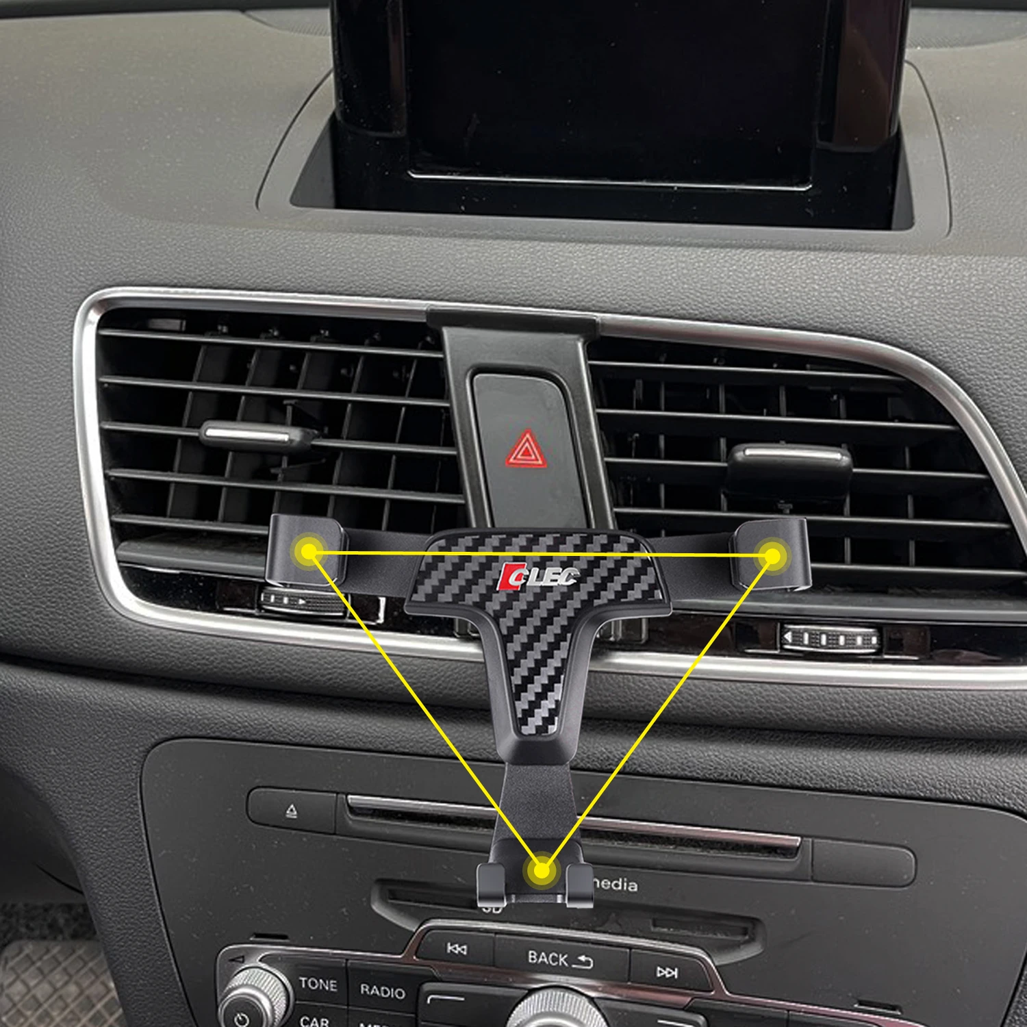 LHD! Car Phone Holder Fit for Audi Q3 2012-2018 Console Air Vent Mount Bracket Mobile Phone Stand
LHD! Car Phone Holder Fit for Audi Q3 2012-2018 Console Air Vent Mount Bracket Mobile Phone Stand