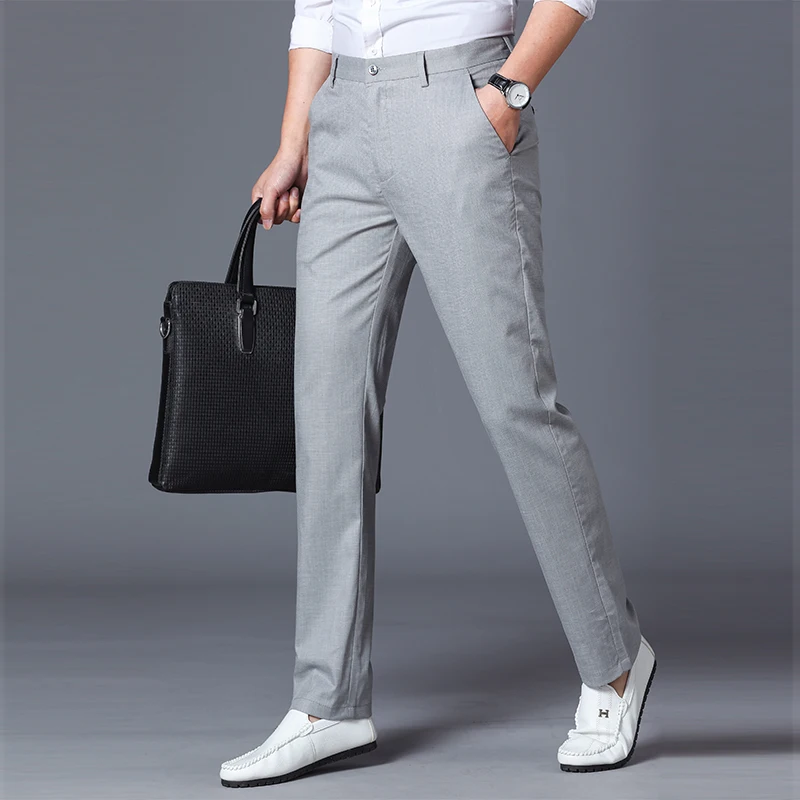 2022 New Summer Cotton Linen Breathable Classic Men's Casual Pants Men Thin Straight Sim Fit Business High Waist Trousers
2022 New Summer Cotton Linen Breathable Classic Men's Casual Pants Men Thin Straight Sim Fit Business High Waist Trousers