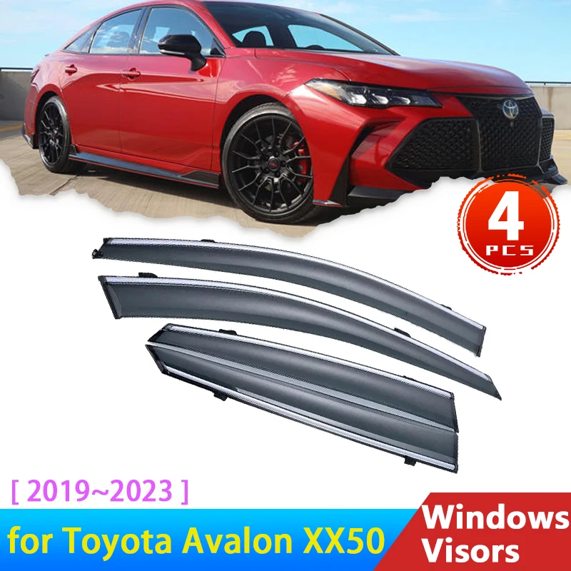 4х дефлекторы для Toyota Avalon XX50 50 5 в 2019 ~ 2023 2020 2021 2022 аксессуары козырек для боковых окон автомобиля Защита от дождя и бровей
4х дефлекторы для Toyota Avalon XX50 50 5 в 2019 ~ 2023 2020 2021 2022 аксессуары козырек для боковых окон автомобиля Защита от дождя и бровей