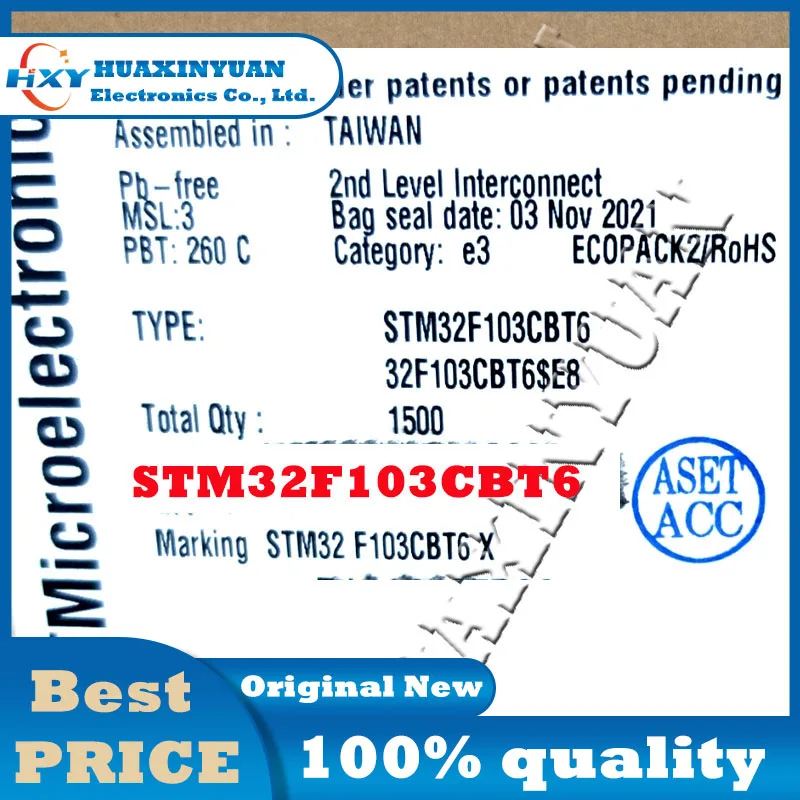 

1 шт./партия STM32F103CBT6 LQFP48 STM STM32F1 STM32F10 STM32F103 STM32F103CB STM32F103CBT новая и оригинальная интегральная микросхема