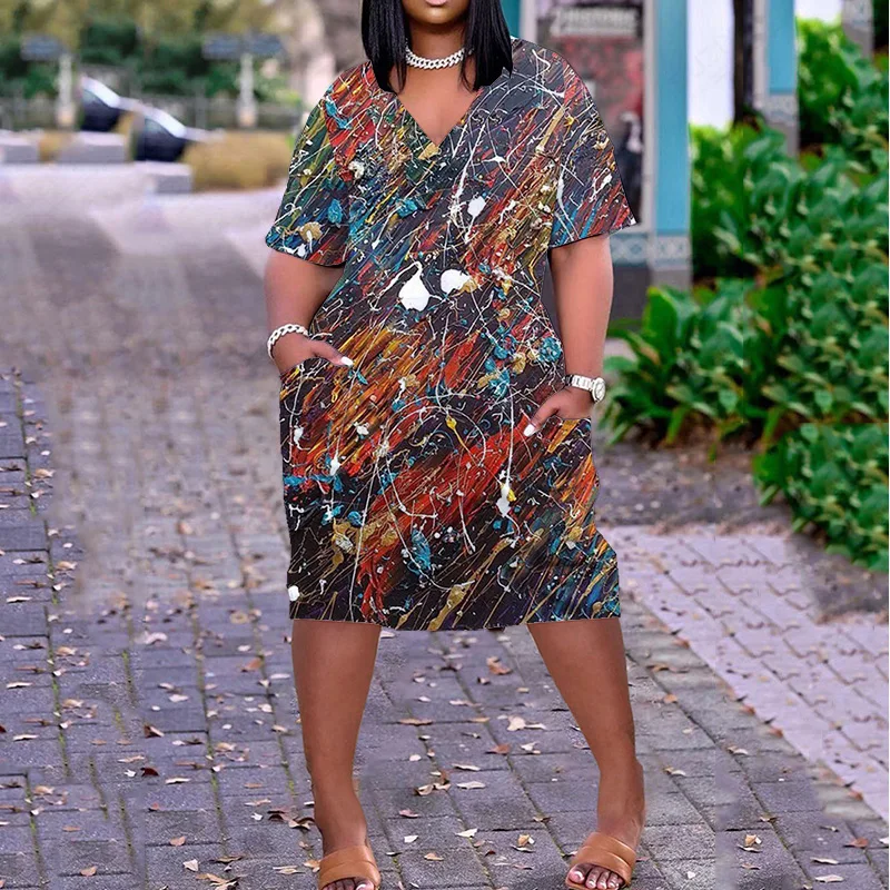 Africa Beach Women Floral Summer Elegant Women'S Dresses Online Hot Sale Ladies Plus Size Dresses Solid Fashion Knee-Length
Africa Beach Women Floral Summer Elegant Women'S Dresses Online Hot Sale Ladies Plus Size Dresses Solid Fashion Knee-Length