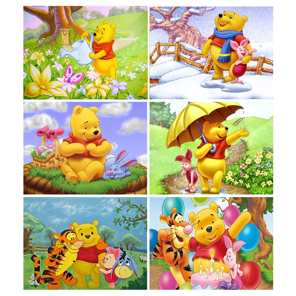Disney Diamond Painting Winnie The Pooh Picture of Rhinestone Room Decoration Cross Stitch Handmade Mosaic 5D Diy Home Decor
Disney Diamond Painting Winnie The Pooh Picture of Rhinestone Room Decoration Cross Stitch Handmade Mosaic 5D Diy Home Decor